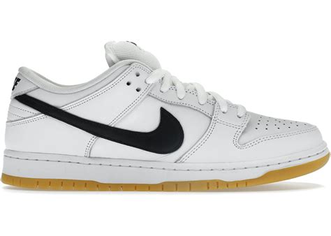 nike sb dunk pro white gum|all white nike sb dunks.